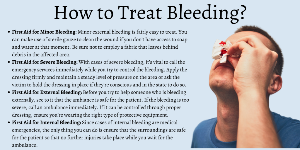 How to Treat Bleeding?