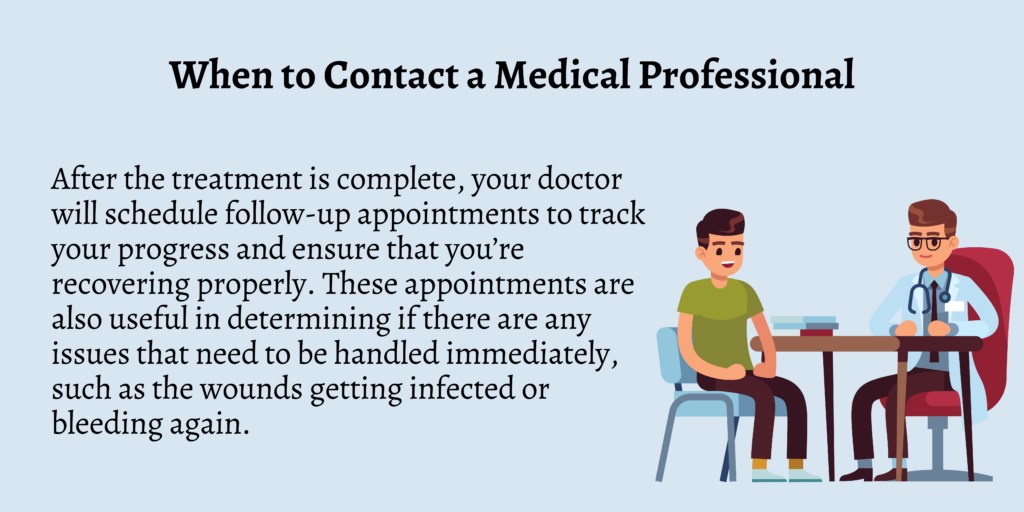 When to Contact a Medical Professional